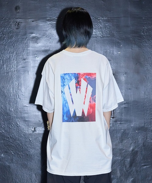 [W] by VIRGOwearworks（ダブリューバイヴァルゴウェアーワークス）の「HAZE（Tシャツ/カットソー・メンズ・ホワイト/ブラック・MEDIUM/LARGE/X-LARGE/XX-LARGE）」の9枚目の写真