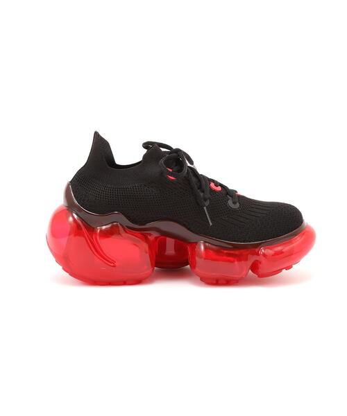 grounds(グラウンズ)の「grounds / グラウンズ / 別注MOOPIE EL/RF/RED(2026ss MODEL)(スニーカー・メンズ・レッド・44/40/38/39/41/42/43/37)」の14枚目の写真