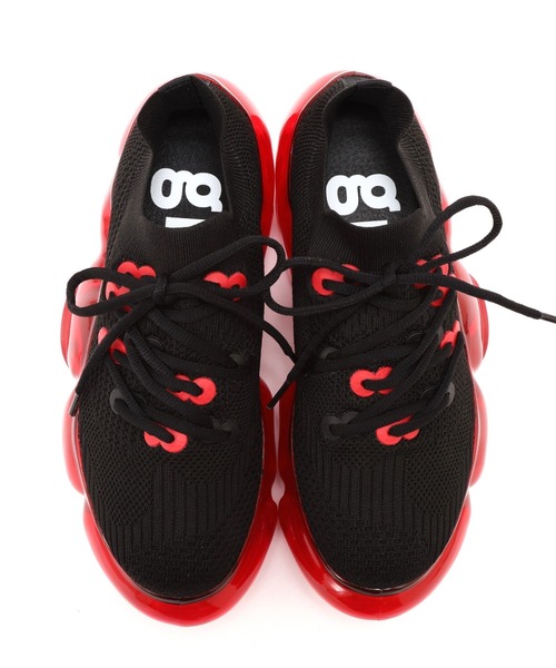 grounds(グラウンズ)の「grounds / グラウンズ / 別注MOOPIE EL/RF/RED(2026ss MODEL)(スニーカー・メンズ・レッド・44/40/38/39/41/42/43/37)」の3枚目の写真