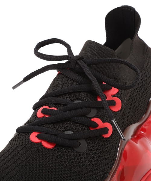 grounds(グラウンズ)の「grounds / グラウンズ / 別注MOOPIE EL/RF/RED(2026ss MODEL)(スニーカー・メンズ・レッド・44/40/38/39/41/42/43/37)」の7枚目の写真
