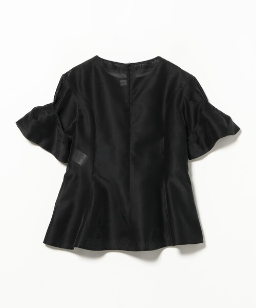 Ray BEAMS（レイビームス）の「【別注】Chika Kisada / ショートスリーブ ブラウス（シャツ/ブラウス・レディース・ブラック/ピンク・ONE SIZE）」の5枚目の写真