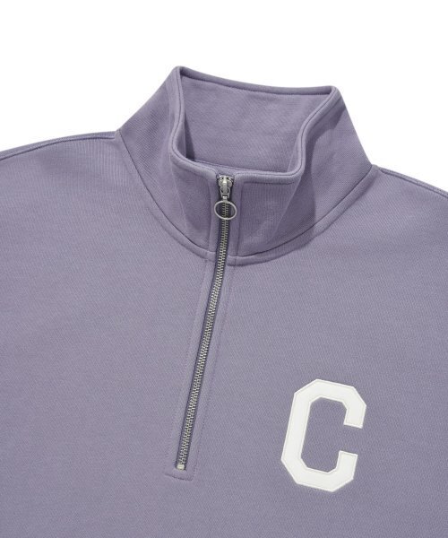 COVERNAT(カバーナット)の「Cロゴハーフジップスウェットラベンダー(スウェット・レディース・その他・LARGE/SMALL)」の3枚目の写真