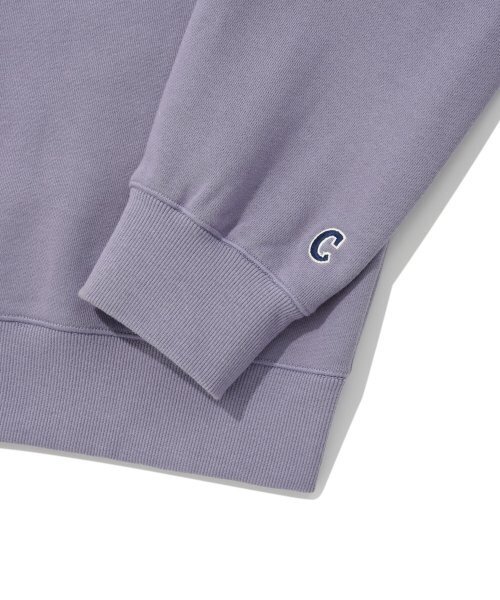 COVERNAT(カバーナット)の「Cロゴハーフジップスウェットラベンダー(スウェット・レディース・その他・LARGE/SMALL)」の5枚目の写真