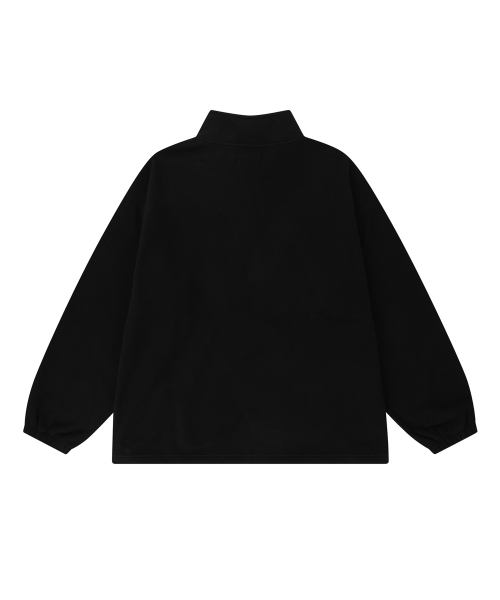 ENDOOR(エンドア)の「Fleece classic pullover (black)(スウェット・メンズ・ブラック・1/2)」の3枚目の写真