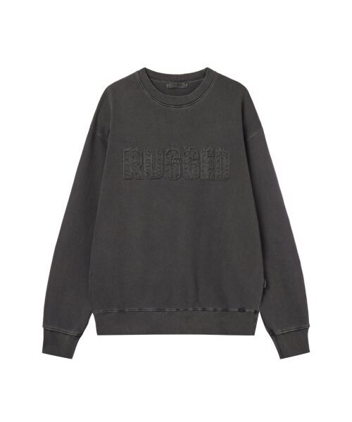 HARDGEAR APPAREL(ハードギアアパレル)の「ピグメントダイクルーネックスウェットチャコール(スウェット・メンズ・その他・LARGE/MEDIUM/SMALL/X-LARGE)」の1枚目の写真