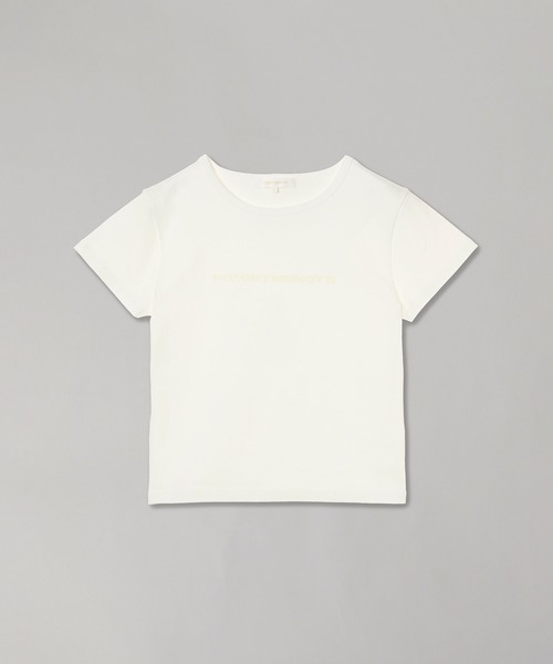 forget-me-nots(フォーゲットミーノッツ)の「KIDS TEE FMN-25SS-CS-003(Tシャツ/カットソー・レディース・イエロー/ホワイト・FREE)」の3枚目の写真