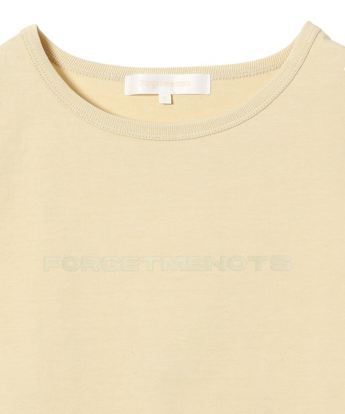 forget-me-nots(フォーゲットミーノッツ)の「KIDS TEE FMN-25SS-CS-003(Tシャツ/カットソー・レディース・イエロー/ホワイト・FREE)」の6枚目の写真