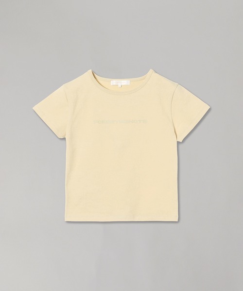 forget-me-nots(フォーゲットミーノッツ)の「KIDS TEE FMN-25SS-CS-003(Tシャツ/カットソー・レディース・イエロー/ホワイト・FREE)」の4枚目の写真