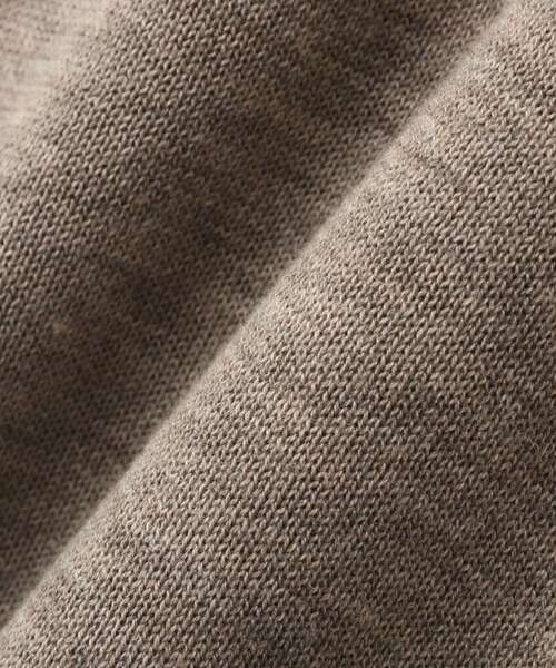 YECCA VECCA（イェッカヴェッカ）の「裾ラメMIXラウンドヘムニット（ニット/セーター・レディース・チャコールグレー/ブルー/グレイッシュベージュ・FREE）」の12枚目の写真