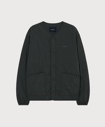 COVERNAT（カバーナット）の「SHORT QUILTED JACKET（ノーカラージャケット）」