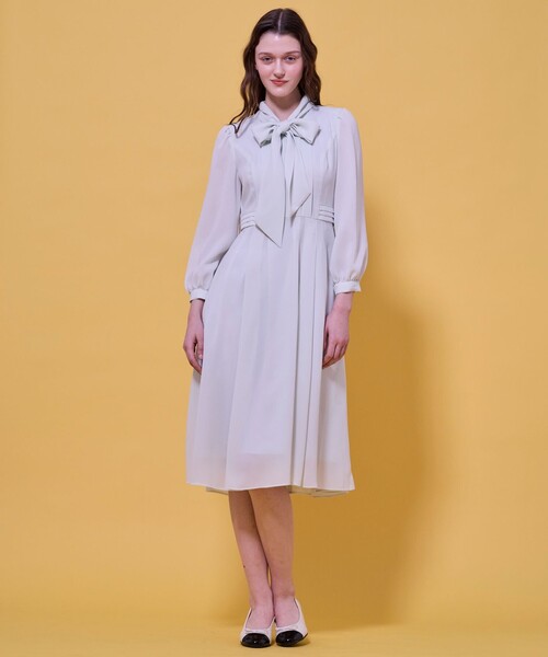 TOCCA（トッカ）の「PROMISE RIBBON ROSETTE ドレス（ワンピース・レディース・イエロー系/ライトグリーン系/ネイビー系・0/2/4/6）」の13枚目の写真