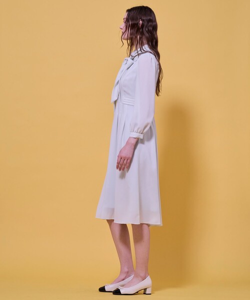 TOCCA（トッカ）の「PROMISE RIBBON ROSETTE ドレス（ワンピース・レディース・イエロー系/ライトグリーン系/ネイビー系・0/2/4/6）」の15枚目の写真