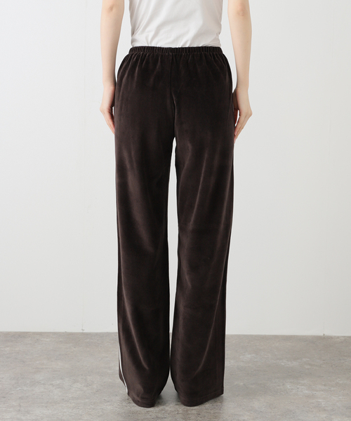 journal standard L'essage（ジャーナルスタンダードレサージュ）の「【SPORTY&RICH/スポーティアンドリッチ】 NY Crest Velour Sweatpant（スウェットパンツ・レディース・ブラウン・SMALL）」の8枚目の写真
