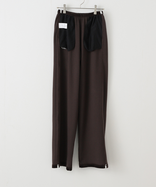 journal standard L'essage（ジャーナルスタンダードレサージュ）の「【SPORTY&RICH/スポーティアンドリッチ】 NY Crest Velour Sweatpant（スウェットパンツ・レディース・ブラウン・SMALL）」の5枚目の写真