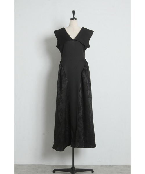 &. NOSTALGIA(アンドドットノスタルジア)の「ETHEREAL LINE DRESS(ワンピース・レディース・ブラック・M)」の15枚目の写真