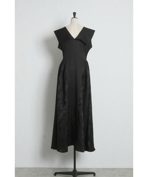 &. NOSTALGIA(アンドドットノスタルジア)の「ETHEREAL LINE DRESS(ワンピース・レディース・ブラック・M)」の17枚目の写真