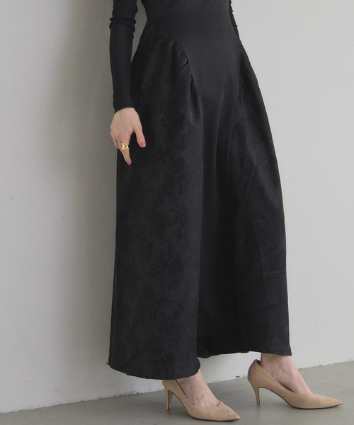 &. NOSTALGIA(アンドドットノスタルジア)の「ETHEREAL LINE DRESS(ワンピース・レディース・ブラック・M)」の13枚目の写真