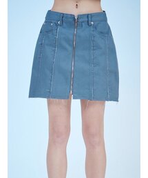DILETTANTISME（ディレッタンティズム）の「zipped hemline skirt（スカート）」