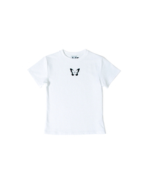 SENIK（セニク）の「Tattooed butterfly t-shirts（Tシャツ/カットソー）」