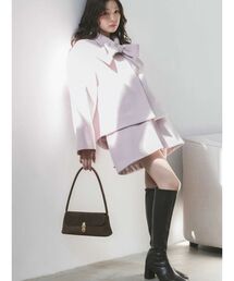 MERCURYDUO | 【セットアップ着用可】ウールベルテッドミニスカート(スカート)