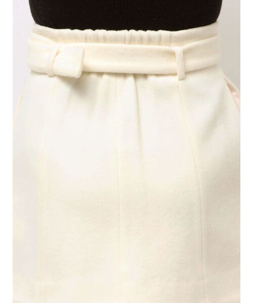 MERCURYDUO(マーキュリーデュオ)の「【セットアップ着用可】ウールベルテッドミニスカート(スカート・レディース・ベビーピンク/アイボリー・SMALL/MEDIUM)」の8枚目の写真
