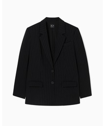 ARMANI EXCHANGE | 【A|X アルマーニ エクスチェンジ】ピンストライプ シングルブレストジャケット(テーラードジャケット)