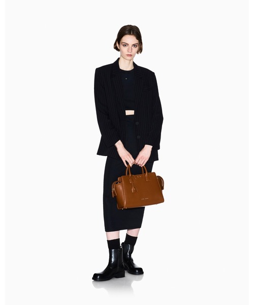 ARMANI EXCHANGE（アルマーニエクスチェンジ）の「【A|X アルマーニ エクスチェンジ】ピンストライプ シングルブレストジャケット（テーラードジャケット・レディース・シルバー×ブラック・6/4/2）」の4枚目の写真