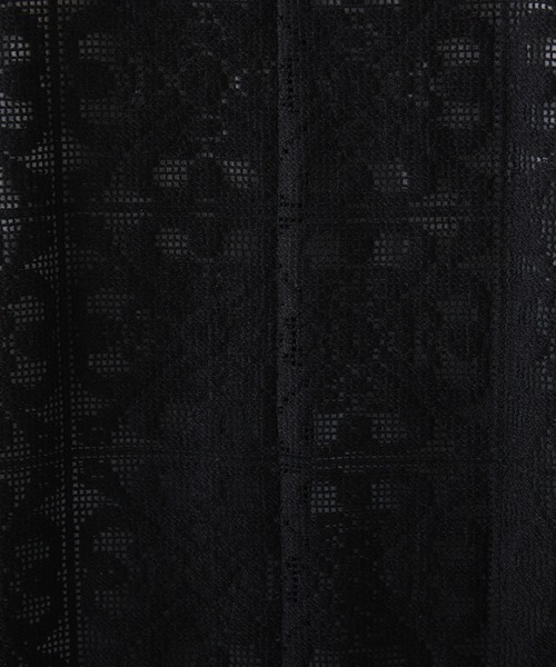 COLLAGE GALLARDAGALANTE（コラージュガリャルダガランテ）の「レースジャンプスーツ（つなぎ/オールインワン・レディース・オフホワイト/ブラック・FREE）」の21枚目の写真