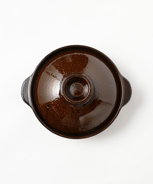 BEAMS JAPAN（ビームス　ジャパン）の「長谷園 / 伊賀土鍋 飴釉 中（鍋/フライパン・レディース・ブラウン・ONE SIZE）」の3枚目の写真