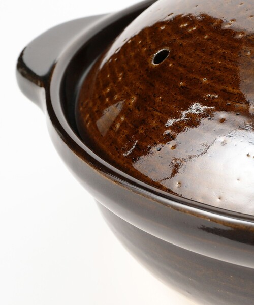 BEAMS JAPAN（ビームス　ジャパン）の「長谷園 / 伊賀土鍋 飴釉 中（鍋/フライパン・レディース・ブラウン・ONE SIZE）」の5枚目の写真