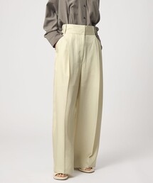 EMMEL REFINES | ＜EMMEL REFINES＞EM LT/ツイル 2タック トロミパンツ(スラックス)