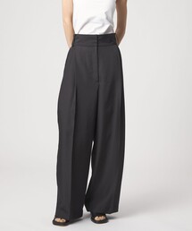 EMMEL REFINES（エメルリファインズ）の「＜EMMEL REFINES＞EM LT/ツイル 2タック トロミパンツ（スラックス）」