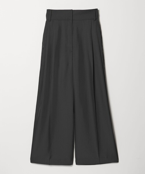 EMMEL REFINES(エメルリファインズ)の「<EMMEL REFINES>EM LT/ツイル 2タック トロミパンツ(スラックス・レディース・ブラック/ライム・S/M)」の11枚目の写真