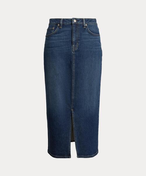 セール】デニム ミディ スカート（デニムスカート）｜LAUREN RALPH