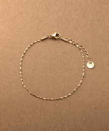 Cream dot.（クリームドット）の「【サージカルステンレス】繊細に煌めくチェーンのステンレス製華奢ブレスレット（ブレスレット）」