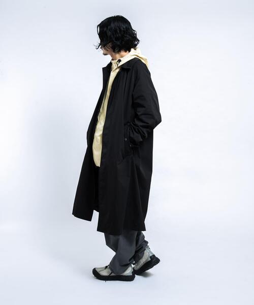 EKAL（エカル）の「『UR TECH』ナイロンタッサーフーディー（ナイロンジャケット・メンズ・ネイビー/イエロー/ライトブルー/グレー・LARGE/MEDIUM）」の14枚目の写真