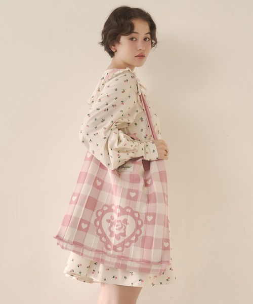 Cath Kidston（キャスキッドソン）の「【Cath Kidston×KNT365】Mam（トートバッグ・レディース・ピンク/ネイビー/レッド・FREE）」の2枚目の写真