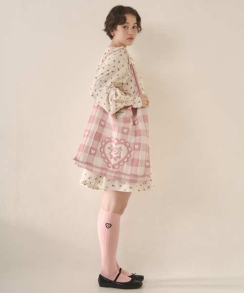 Cath Kidston（キャスキッドソン）の「【Cath Kidston×KNT365】Mam（トートバッグ・レディース・ピンク/ネイビー/レッド・FREE）」の9枚目の写真