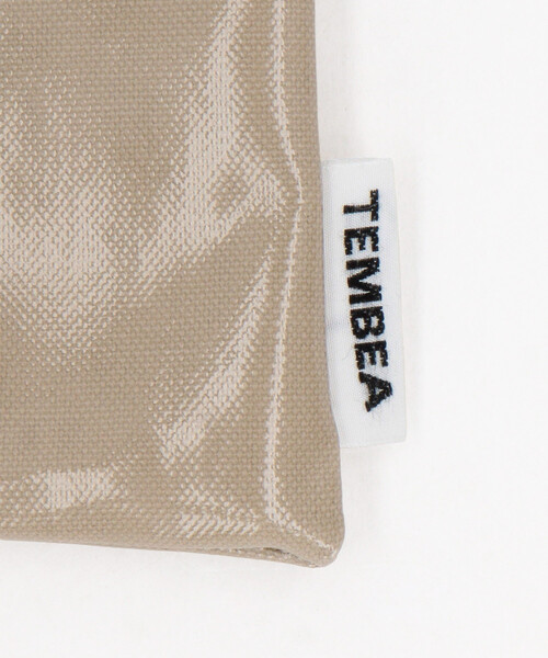 FREAK'S STORE(フリークスストア)の「Americana/アメリカーナ TEMBEA 別注 PVC コーティング 巾着バッグ(ショルダーバッグ・レディース・ホワイト/オリーブ/ベージュ・ONE SIZE)」の8枚目の写真