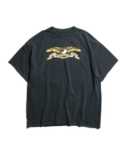 ANTI HERO(アンタイヒーロー)の「THRIFTY LOOK スリフティルック / "ANTI-HERO EAGLE"TEE(Tシャツ/カットソー・メンズ・ブラック・X-LARGE)」の1枚目の写真