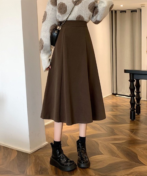 Flugge（フラッジー）の「フレアスカート（スカート・レディース・ブラック/ブラウン・LARGE/MEDIUM）」の3枚目の写真