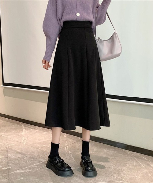 Flugge（フラッジー）の「フレアスカート（スカート・レディース・ブラック/ブラウン・LARGE/MEDIUM）」の5枚目の写真