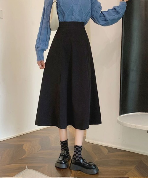 Flugge（フラッジー）の「フレアスカート（スカート・レディース・ブラック/ブラウン・LARGE/MEDIUM）」の10枚目の写真