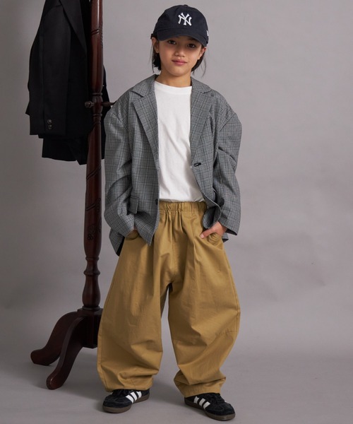 PAIRMANON STREET（ペアマノンストリート）の「【オケージョン対応】テーラードジャケット セットアップ【PAIRMANON STREET】（スーツセット・キッズ・グレー/ブラック・100/110/120/130/140/150/160）」の18枚目の写真