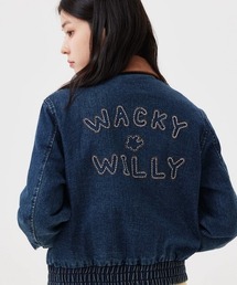 Wacky WiLLy（ワッキーウィリー）の「WOMEN'S COLLAR BLUE JEANS JACKET（デニムジャケット）」