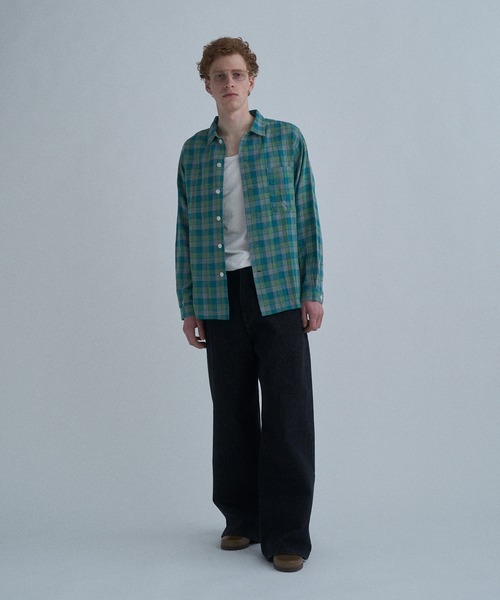 シャツ/ブラウス(長袖/七分) Clastellar Classic check shirt Cla STEllaR（クラステラー） ブラウス シャツ クラシック チェック