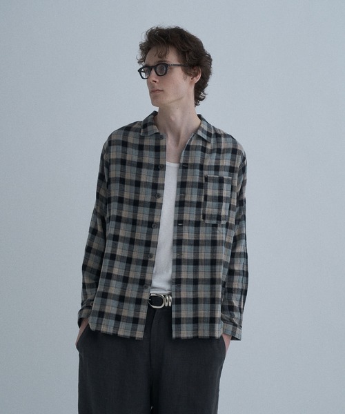 今季タグ付き♡マドラスチェックブラウス Madras Check Shirts / マドラスチェックシャツ（シャツ/ブラウス