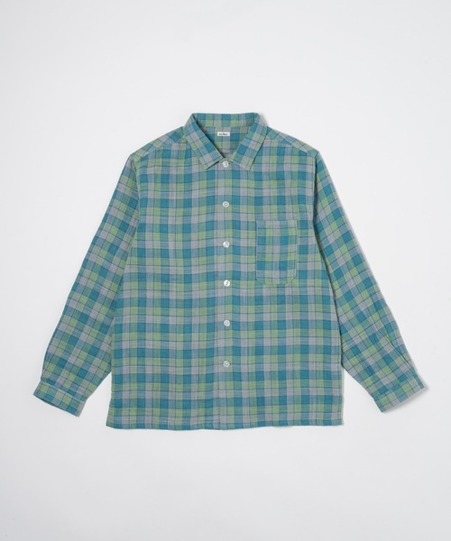 今季タグ付き♡マドラスチェックブラウス Madras Check Shirts / マドラスチェックシャツ（シャツ/ブラウス