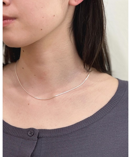 【H.O.V】NODE CHAIN NECKLACE/ヌード チェーン ネックレス　ユニセックス