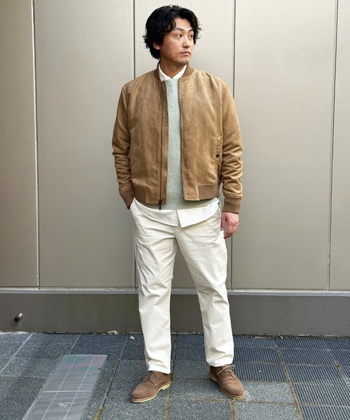 BANANA REPUBLIC FACTORY STORE ヴィーガン スエード ボンバー
